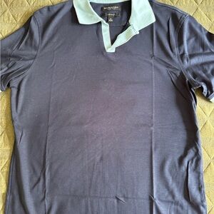 Banana Republic Blue Polo Shirt with Classic Design